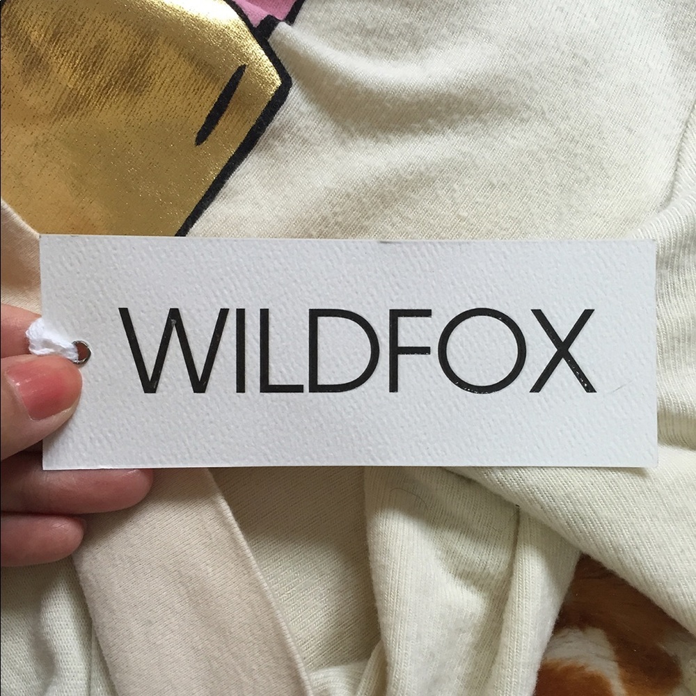 NWT Authentic Wildfox Lip Stick Sweatshirt​ - Picture 8 of 8